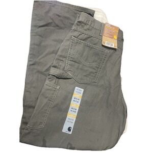 Carhartt Loose Original Fit Canvas Carpenter Jean 40x30 New With Tags B159 ( D1)